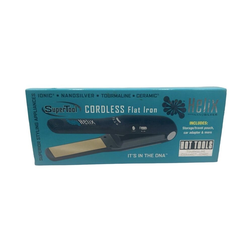 Helen of Troy Hot Tools MODEL 4203 Helix SuperTool 1” Cordless Flat Iron NOB